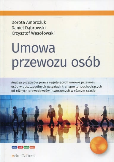 Umowa przewozu osób Ambożuk Dorota, Dąbrowski Daniel, Wesołowski Krzysztof