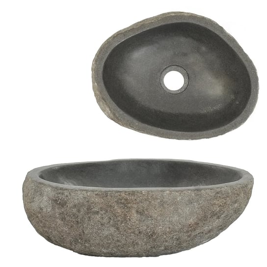 Umywalka kamień rzeczny 29-38x24-31x12cm, kolorowy / AAALOE Inna marka