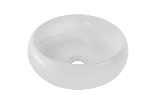 Umywalka nablatowa ceramiczna WIKI-SW Biały Połysk 36 cm Comad
