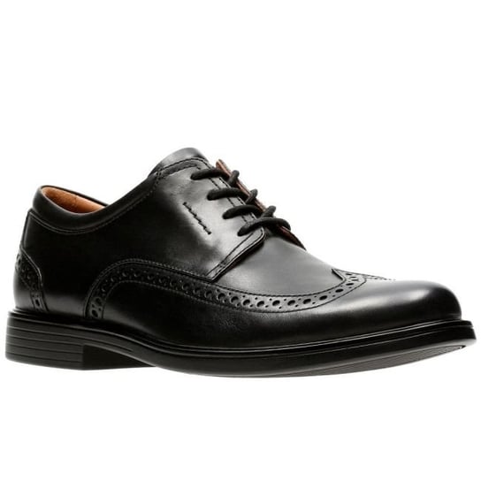 Un Aldric Wing [black leather] - rozmiar 45 Clarks