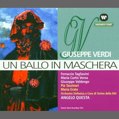Verdi : Un ballo in maschera : Act 3 - Quadro II "Forse la sogli attinse" [Riccardo] Angelo Questa feat. Ferruccio Tagliavini, Orchestra Sinfonica di Torino della Rai