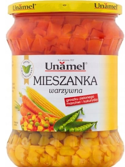 Unamel marchewka groszek kukurydza 460g Inna marka