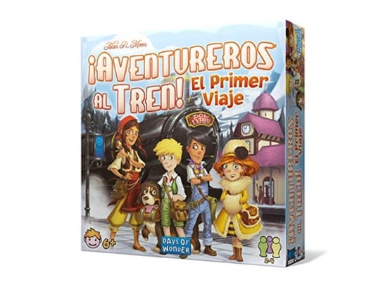 Unbox Now - Adventureros Al Train - The First Journey - Board Game In Spanish Inna marka