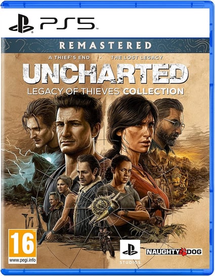Uncharted : Kolekcja Dziedzictwo Złodziei PL/ENG, PS5 Sony Interactive Entertainment