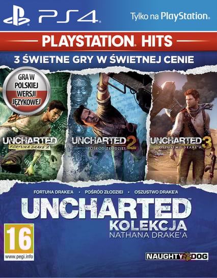 Uncharted - Kolekcja Nathana Drake'a, PS4 Sony Interactive Enterteinment