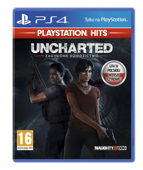 Uncharted: Zaginione Dziedzictwo - PS Hits, PS4 Sony Interactive Entertainment