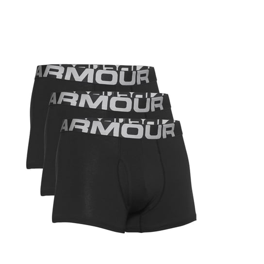 Under Armour, Bokserki sportowe męskie (3-pack), Charged Cotton 3in 3 Pack, 1363616-001, Czarne, Rozmiar M Under Armour