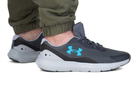 Under Armour, Buty sneakersy Surge 3 3024883-104, rozm. 42 1/2, Szary Under Armour