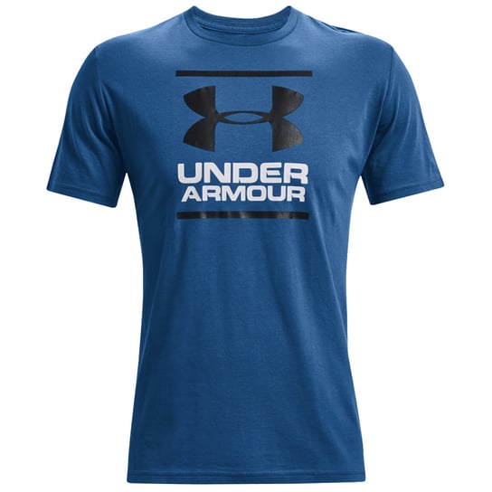 Under Armour GL Foundation SS Tee 1326849-432, męski t-shirt kompresyjny granatowy Under Armour