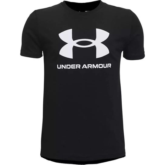 Under Armour, Koszulka dziecięca, Y Sportstyle Logo SS 1363282 001, czarny, rozmiar L Under Armour