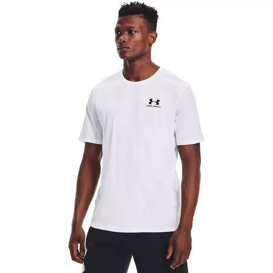 Under Armour, Koszulka męska, Treningowa , Sportstyle LC SS, Biała, 1326799-100, Rozmiar XL Under Armour