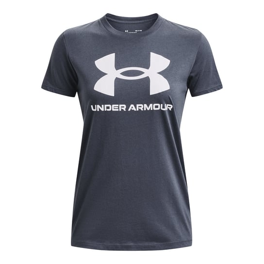 Under Armour, Koszulka treningowa damska, Sportstyle Logo SS, Grafitowa, 1356305-044, Rozmiar S Under Armour