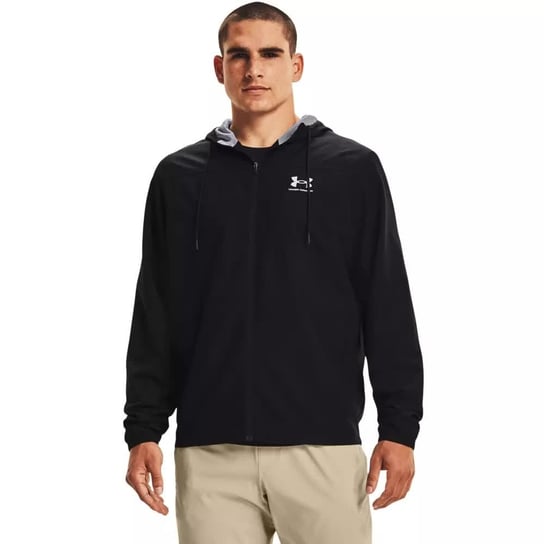 Under Armour, Kurtka męska Sportstyle Windbreaker, 1361621-003-MD, Rozmiar M, Czarna Under Armour