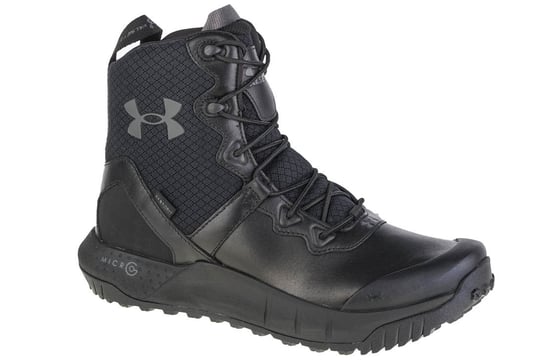 Under Armour Micro G Valsetz Leather WP 3024266-001 męskie buty taktyczne czarne Under Armour