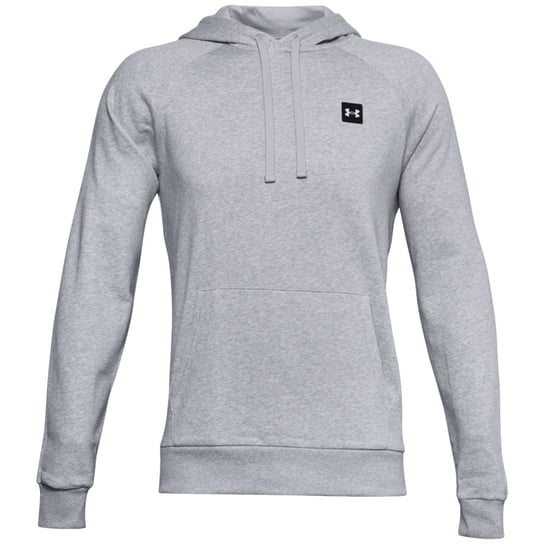 Under Armour Rival Fleece Hoodie 1357092-011, Mężczyzna, Bluza sportowa, Szara Under Armour