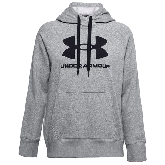 Under Armour Rival Fleece Logo Hoodie 1356318-035, Kobieta, Bluza sportowa, Szary Under Armour