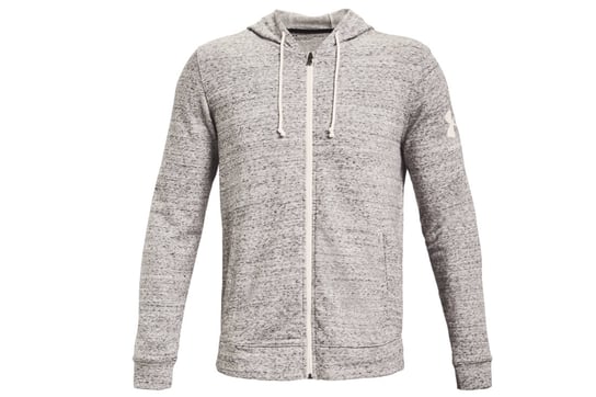 Under Armour Rival Terry Full Zip Hoodie 1361606-112, Mężczyzna, Bluza sportowa, Szara Under Armour