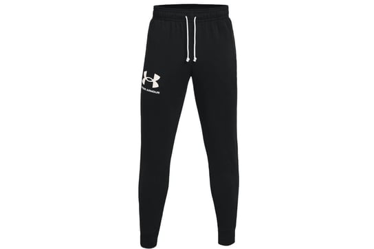 Under Armour Rival Terry Joggers 1361642-001, Mężczyzna, Spodnie, Czarny Under Armour