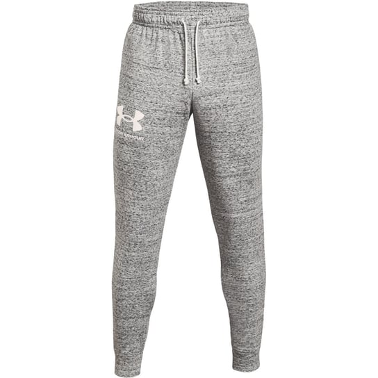 Under Armour, Spodnie sportowe męskie, Rival Terry Joggers, Szare, 1361642-112, Rozmiar M Under Armour