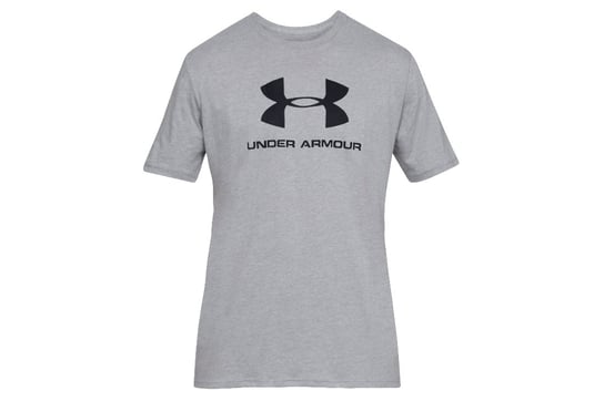Under Armour Sportstyle Logo Tee 1329590-036, Mężczyzna, T-shirt kompresyjny, Szary Under Armour