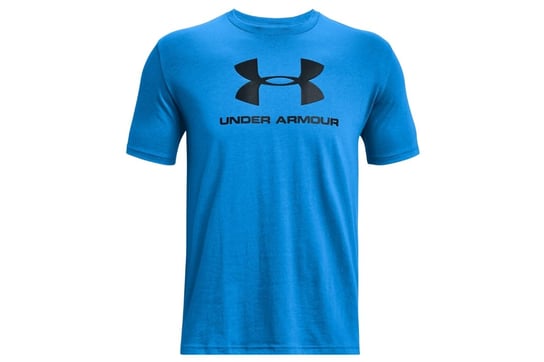 Under Armour Sportstyle Logo Tee 1329590-787, Mężczyzna, T-shirt kompresyjny, Niebieski Under Armour