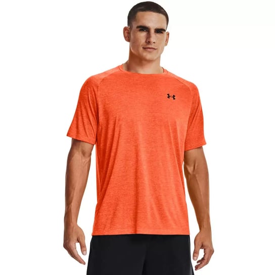 Under Armour Tech 2.0 Short Sleeve 1326413-826  męski t-shirt pomarańczowy Under Armour