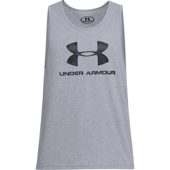 Under Armour, Top sportowy męski, Sporstyle Logo Tank, 1329589-036, Szary, Rozmiar L Under Armour