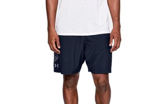 Under Armour Woven Graphic Shorts 1309651-409, Męskie, spodenki, Granatowy Under Armour