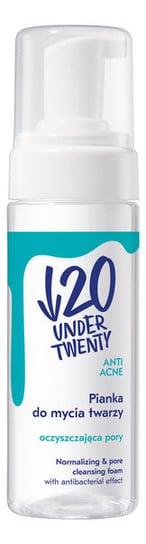 Under Twenty, Anti Acne, pianka do mycia twarzy oczyszczająca pory, 150 ml Under Twenty