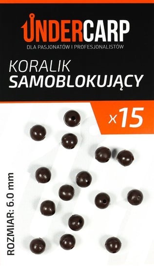 Undercarp Koralik Samoblokujący Brązowy 6 Mm UNDERCARP