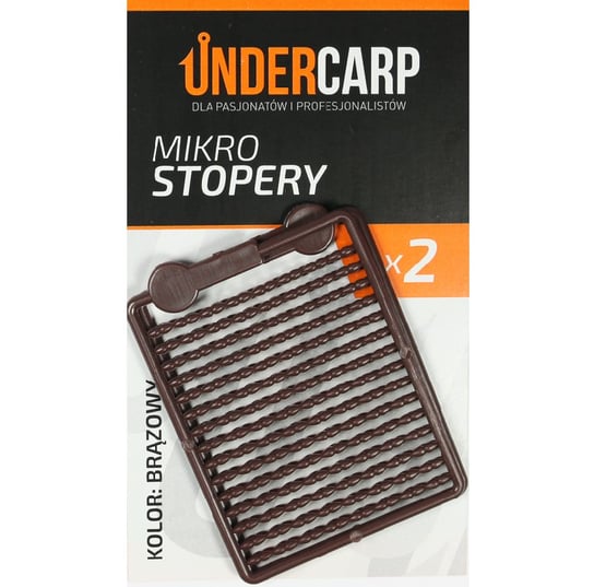 Undercarp Mikro Stopery – Brązowe UNDERCARP