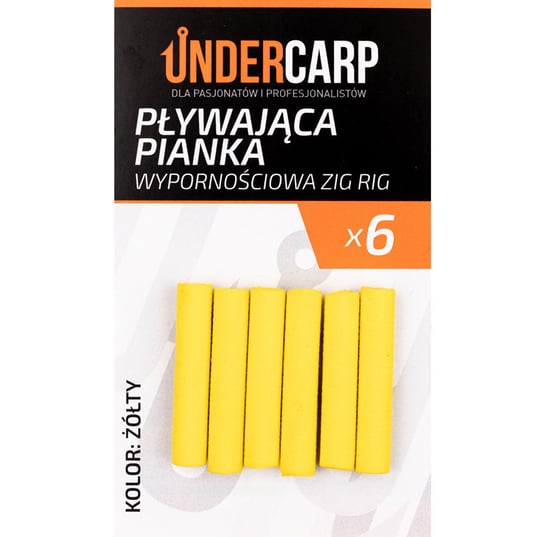 Undercarp Pływająca Pianka Wypornościowa Zig Rig – Żółty UNDERCARP