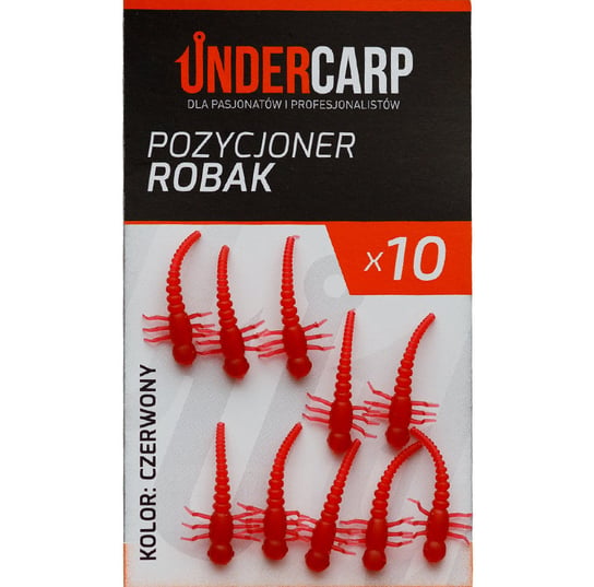 Undercarp Pozycjoner Haczyka Robak – Czerwony UNDERCARP