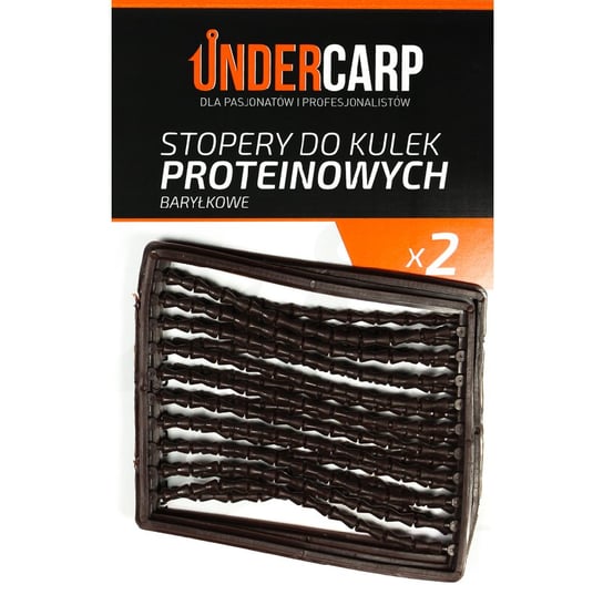 Undercarp Stopery Do Kulek Proteinowych Baryłkowe – Brązowe UNDERCARP