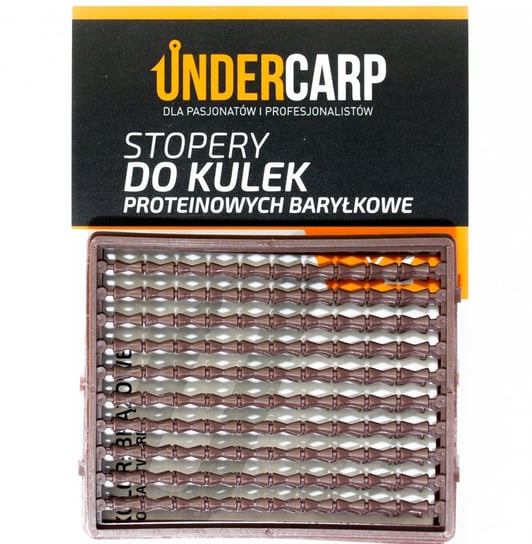 Undercarp Stopery Do Kulek Proteinowych Baryłkowe Twarde – Brązowe UNDERCARP