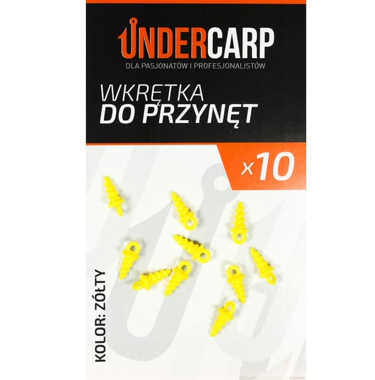 Undercarp Wkrętka Do Przynęt – Żółta UNDERCARP