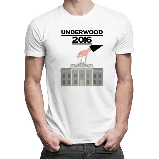 UNDERWOOD 2016 - męska koszulka z motywem serialu House of Cards Koszulkowy