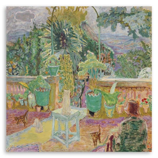 Une Terrasse À Grasse - P. Bonnard 60x60 Legendarte
