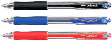 Uni, długopis SN-100 Lacknock, czerwony POSCA