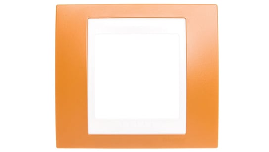 Unica Plus Ramka pojedyncza ugier pomarańczowy pozioma MGU6.002.869 Schneider Electric
