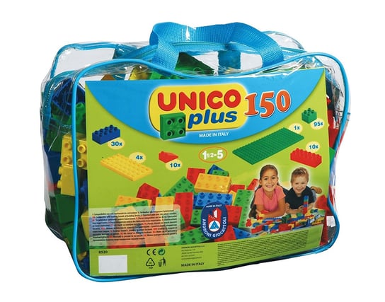 Unico, zestaw klocków w torbie UNICO