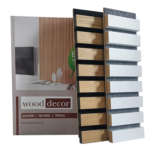 Unikalny Wzornik 2x Lamele na filcu i 2x Panel ścien­ny - Twórz Swój Wyjątkowy Klimat/ wood-decor Inna marka