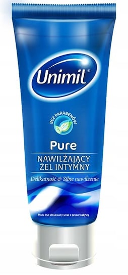 Unimil, Pure, Naturalny żel intymny nawilżający, 200 ml Unimil