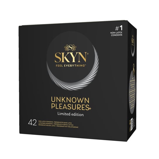 Unimil Skyn, Prezerwatywy Unknown Pleasures, 42szt. Skyn
