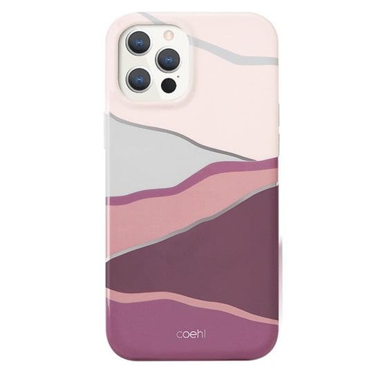 UNIQ etui Coehl Ciel iPhone 12/12 Pro 6,1" różowy/sunset pink UNIQ