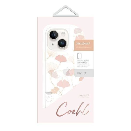 UNIQ etui Coehl Meadow iPhone 14 6,1" różowy/spring pink UNIQ