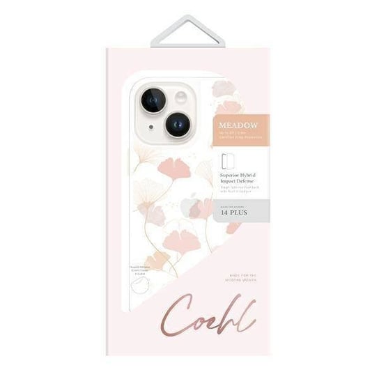 UNIQ etui Coehl Meadow iPhone 14 Plus 6,7" różowy/spring pink UNIQ