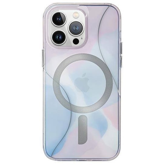 Uniq Etui Coehl Palette Iphone 15 Pro 6.1" Magnetic Charging Niebieski/Dusk Blue UNIQ