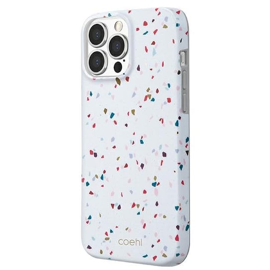 UNIQ etui Coehl Terrazzo iPhone 13 Pro Max 6,7" biały/natural white UNIQ