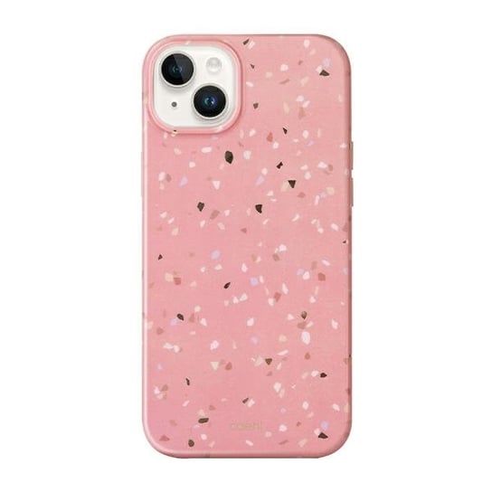 UNIQ etui Coehl Terrazzo obudowa do Apple iPhone 14 Plus 6,7" różowy/coral pink UNIQ